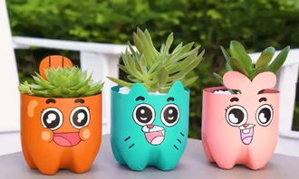 塑料瓶制作花盆100种 废旧塑料瓶的100种手工
