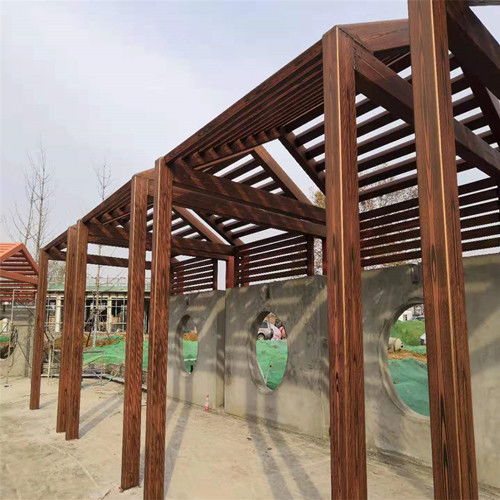 景观钢结构廊架多少钱一平米 景观钢结构廊架制作专业厂家