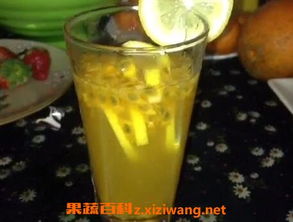 百香果柠檬水 百香果的副作用太大了