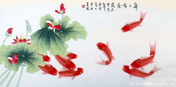 荷花和鱼的寓意和象征 两条鱼一朵荷花的寓意