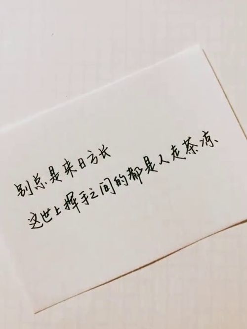 且行且珍惜后半句 且行且珍惜原文出处