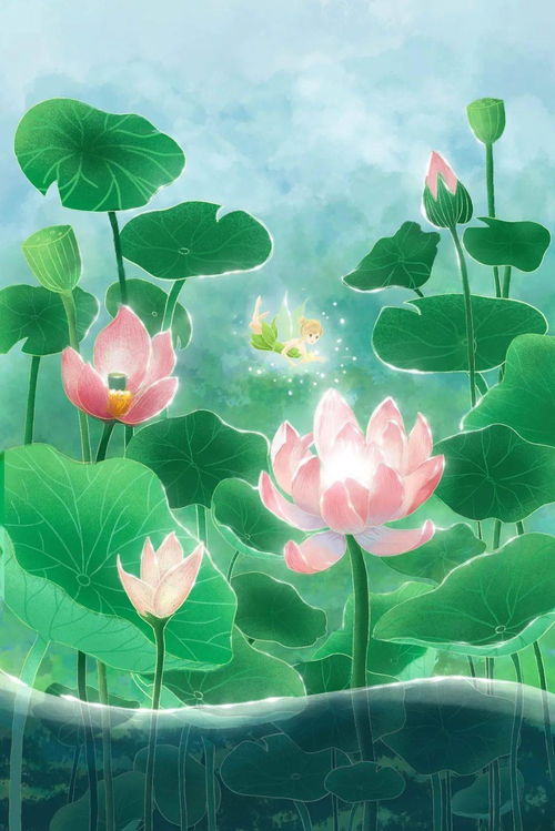 关于荷花的优美句子摘抄 荷花最有禅意的诗