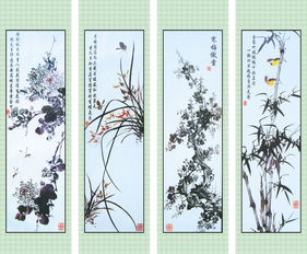 梅兰竹菊的风水意义 梅兰竹菊应该挂哪个墙