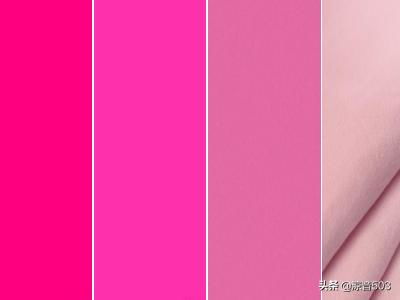 玫红是什么颜色 玫红色标准图片